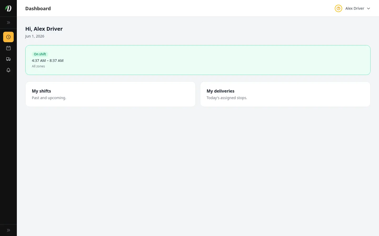 Driver Portal