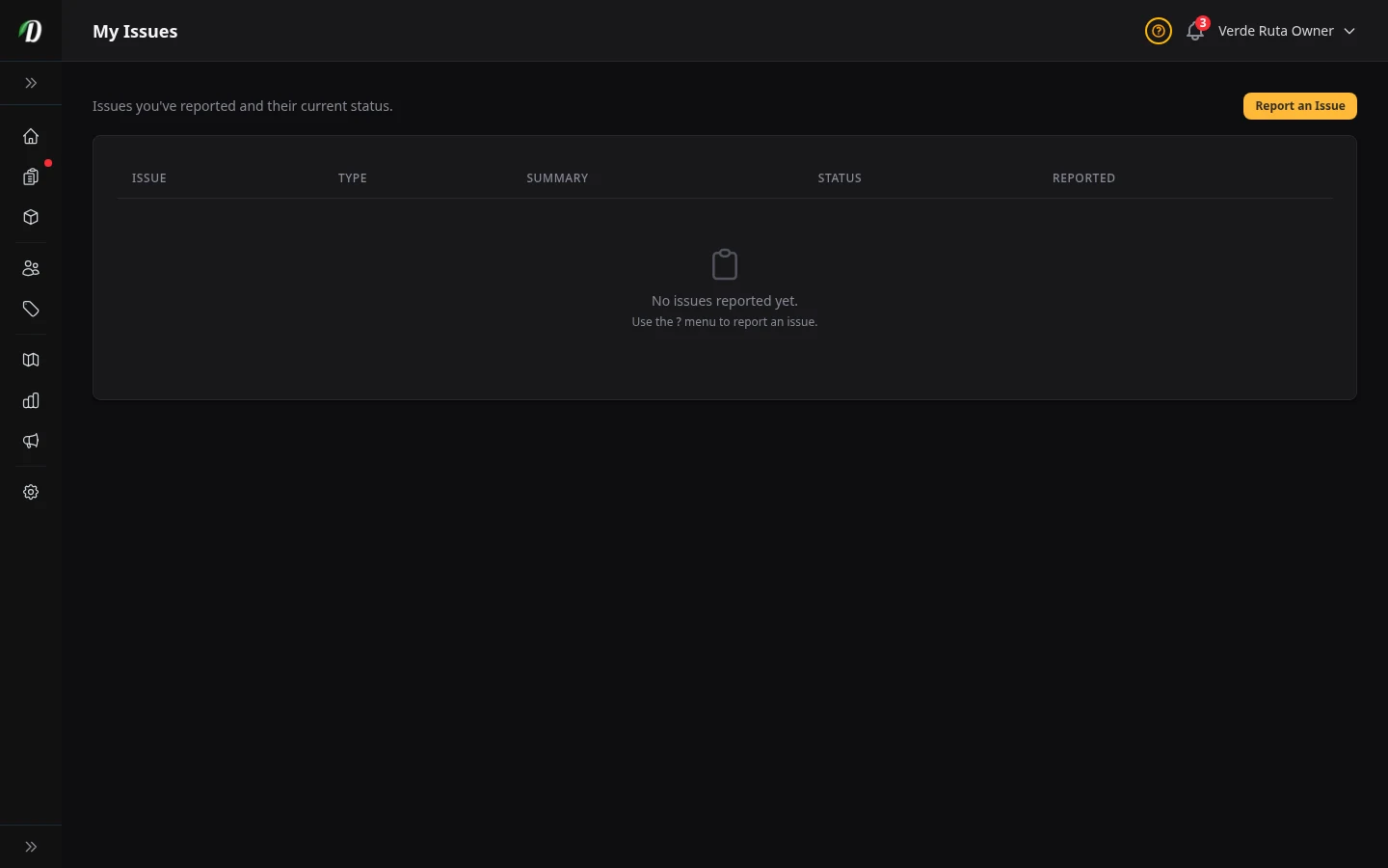 Issue Tracking screenshot